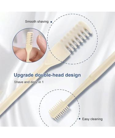 Buy 2-in-1 Nasal Hair Cutter | Double-Sided Nose Hair Trimmer & Cleaner | 360 Rotating Manual Tool - 3pc Blue - Buy Online on GoSupps.com