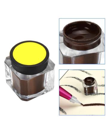 Anself Eyebrow Microblading Kit for Permanent Tattoo Practice - Manual Pen, Needle, Pigment Ink, Practice Skin Tool - Buy Online on GoSupps.com