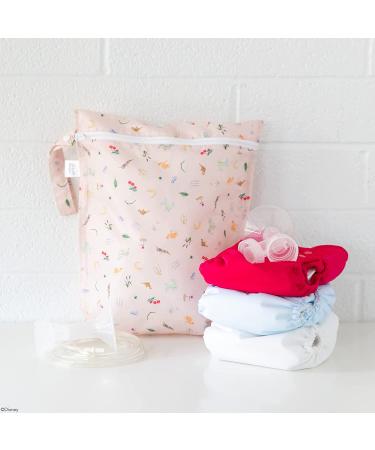 Bumkins Waterproof Wet Bag 12x14 | Washable & Reusable Travel Beach Bag for Diapers, Gym Clothes | Disney Princess Magic Design - Buy Online on GoSupps.com