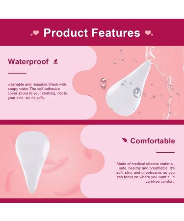 Silicone Camel Toe Concealer - Invisible Reusable Adhesive Pads (Clear 2 Piece) - Buy Online on GoSupps.com