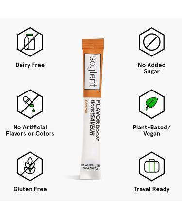 Soylent Flavor Boost Variety Pack - Vegan, 0g Sugar, Gluten-Free Enhancer - 12 Packets - Buy Online on GoSupps.com
