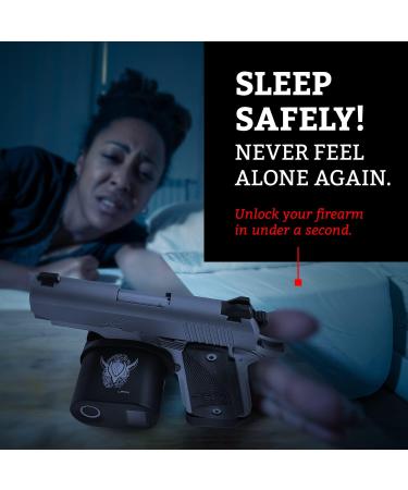 AYIN Viking Biometric Trigger Lock | Fingerprint Gun Lock | LCD Screen | 2023 Model | Weather & Dust Resistant | Fits Most Modern Firearms - Buy Online on GoSupps.com