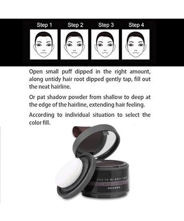 Hairline Shadow Powder - 3 Colors for Instant Hair Repair & Highlighting | Best Bronzer for Hair - Buy Online on GoSupps.com
