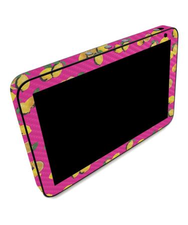 MightySkins Carbon Fiber Skin for Amazon Echo Show 8 (Gen 1) - Make Lemonade | Durable Textured Carbon Fiber Finish | Easy to Apply and Change Style | Made in The USA Riverbed