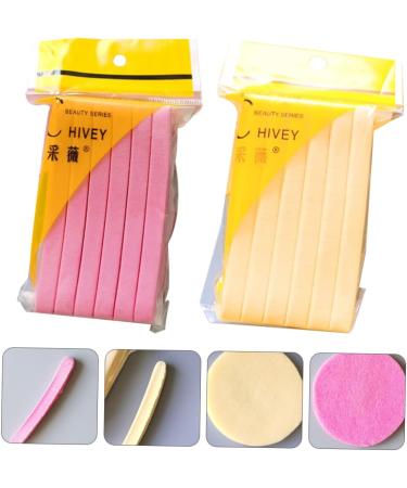minkissy 2 Wet Puff Facial Exfoliating Pads Cosmetic Puff Exfoliating Facial Cosmetic Blending Sponge Exfoliating Loofah Pad Sponge Puff Skin Care Cotton Pad PVA - Buy Online on GoSupps.com