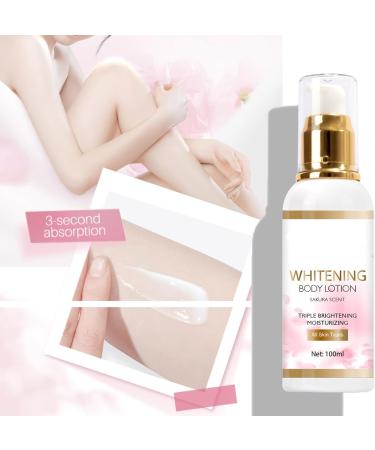 Sakura Body Lotion Hydrating Body Cream for Dry Skin Cherry Blossom Body Moisturiser Deep Nourishing & Improve Skin Condition - Buy Online on GoSupps.com