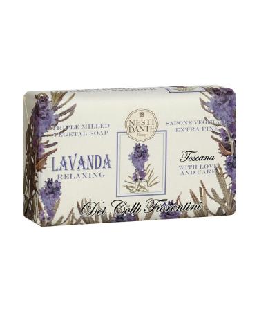 Nesti Dante Dei Colli Fiorentini Triple Milled Vegetal Soap - Tuscan Lavender 8.8oz | Luxurious Tuscan Lavender Soap - Buy Online on GoSupps.com