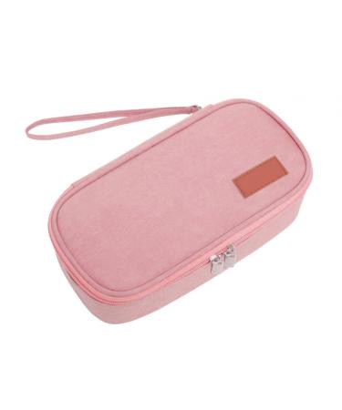 Sharplace cooler travel case travel bag organizer oxford large capacity waterproof isolated mini pack isolated carrier bag for pink