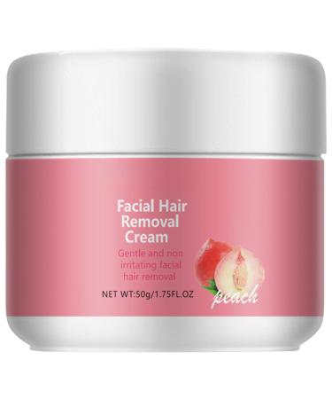 Rubu22a Facial hair removal cream hair removal cream 50 gbottle facial hair removal cream for women visibly smooth skin in just 5 minutes suitable for all skin types 1