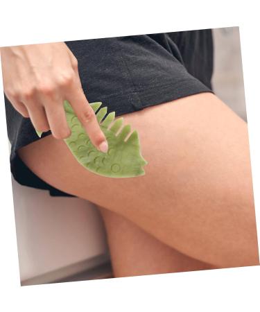 Buy Minkissy Jade Scalp Massage Comb - Natural Manual Massage Tool for Relaxation & Hair Care - Buy Online on GoSupps.com