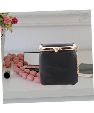 Square Lipstick Box Purse | Portable Makeup Bag & Lipstick Holder | Compact Sheepskin Cosmetic Case for Travel - Buy Online on GoSupps.com