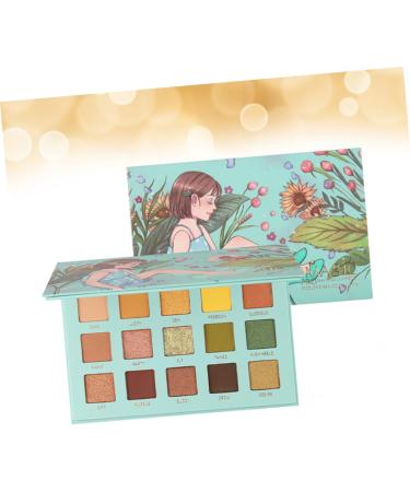 TOVINANNA 2 Pcs Compact Female Cosmetic Pallet Palette Green 1 count (Pack of 1) Greenx2pcs - Buy Online on GoSupps.com