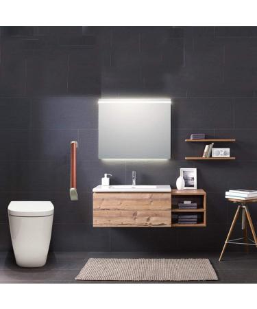 Grab Rail Bathroom Safety Handicap Grab Bar Bathroom Grab Bar Handicap Safety Wooden Grab Bar Balance Handrail Shower Assist Bathtub - Buy Online on GoSupps.com