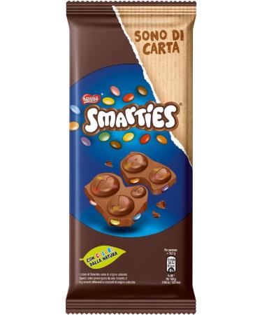  CAIYA Nestle Smarties Milk Chocolate Tablet with Mini Smarties 90g - Buy Online on GoSupps.com