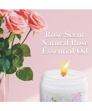 Scented Candles Set for Home Aromatherapy - Long-Lasting Rose Candle (8 oz 46H) | Perfect Gift for Women - Birthday Christmas Mother's Day & More - Buy Online on GoSupps.com