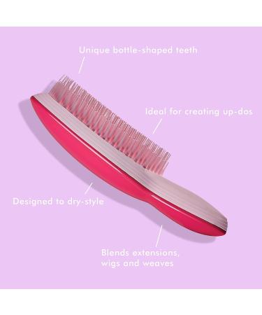 Tangle Teezer Ultimate Finisher Hairbrush - Adds Volume, Smoothness and Shine - Pink - Buy Online on GoSupps.com