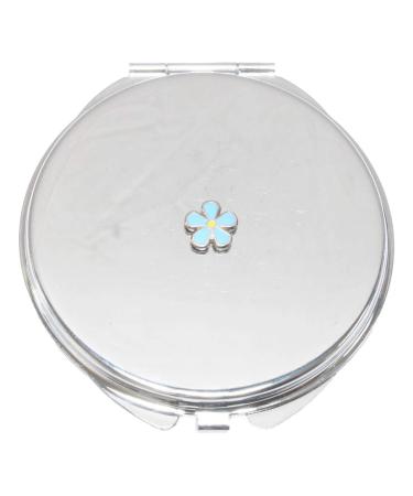 Masonic Flower Compact Mirror Handbag Gift With Free Engraving 234
