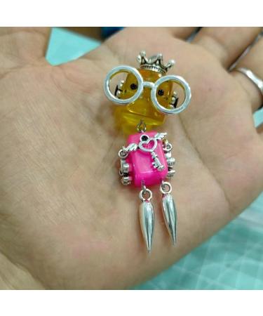 Oralgo Unique Robot Necklace - Multifunctional Vintage Movable Design | FN1061 - Perfect for Daily Use - Buy Online on GoSupps.com