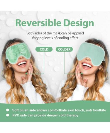 NEWGO Cooling Eye Mask and Gel Face Mask Bundle: Relax and Revitalize Your Skin - Buy Online on GoSupps.com