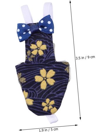 BCOATH Parrot Diaper - Reusable Bird Flying Suit & Nappies for Parakeets & Cockatiels | Perfect Flight Costume & Pee Pad - Buy Online on GoSupps.com