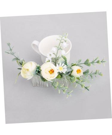 FRCOLOR Set of 3 Bridal Hair Comb Wedding Hair Accessories Fairy Hairpin Hair Combs Tiara Headpiece Wedding Hair Comb Flower Girl Headband Hair Accessories - Buy Online on GoSupps.com