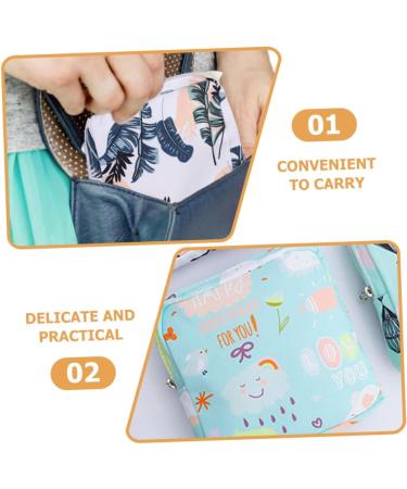 Iwowhero 4-Piece Storage Bags for Women's Bandages | Decorative Etui & Multifunctional Breastfeeding Bags - Buy Online on GoSupps.com