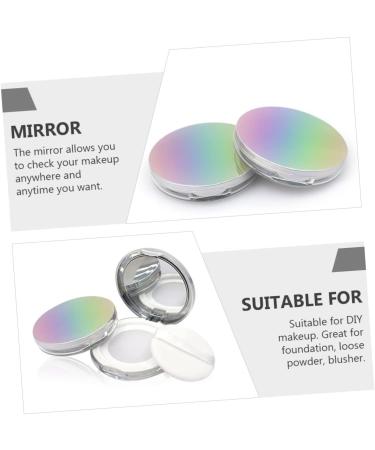 FOMIYES 12 Pcs Powder Box Cake Boxes Powder Puffs for Face Powder Makeup Powder Cases Take Travel Blush 7.5x7.5cmx6pcs Assorted Colorx6pcs - Buy Online on GoSupps.com