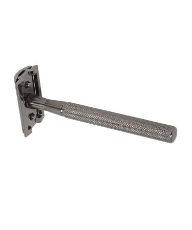 Double-Cutting Safety Razor for Men & Women | Long Handle & Portable Hair Clipper | Ideal for Beauty Salons (Black) - Buy Online on GoSupps.com