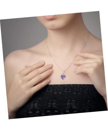 TEHAUX 150 Pcs Heart Pendant Diy Earrings Wedding Pendant Charms for Earrings Heart Beads Heart Lock - Buy Online on GoSupps.com