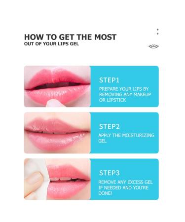 BIOAQUA Moisturizing Lip Care Gel Balm - Long Lasting Hydration & Cracked Skin Repair - Travel Friendly 10g - Buy Online on GoSupps.com