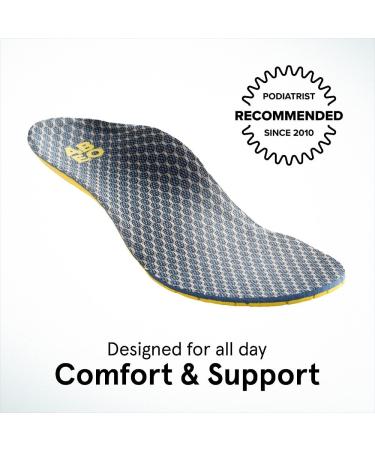 ABEO Max Neutral Insoles for Women | Relief for Plantar Fasciitis | Arch Support Shoe Inserts | Comfortable & Supportive Insoles | Blue 8 Medium - Buy Online on GoSupps.com