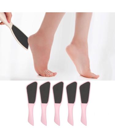 5pcs Pedicure Foot File Double Sided Scrub Removes Dead Skin Coarse Scrub Surface for Calluses Comfortable Handle Foot Care with Fine Scrub Surface for Daily Foot Care - Buy Online on GoSupps.com