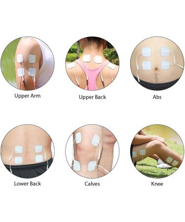 Buy Professional Tens Unit Muscle Stimulator - 22 Modes Portable Pulse Massager for Pain Relief - Rechargeable Electronic Massage Device - Buy Online on GoSupps.com