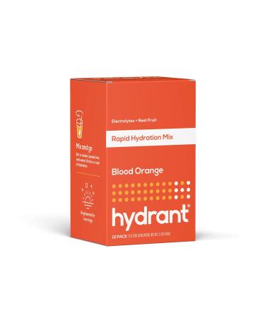 Hydrant Rapid Hydration Drink Mix Blood Orange 12 Pack 0.27 oz (7.7 g) Each
