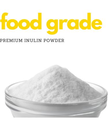 Inulin Powder (1lb) by Elo's Premium| 100% Food Grade Inulin Powder | Packaged in Canada| Used As A Source Of Fibre | Pure &Non-GMO | Dissolve In Water Or Use In Baking - Buy Online on GoSupps.com