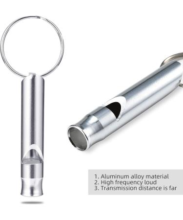 Irich 14-Piece Aluminum Alloy Sport Pipe Set - Whistle Triller with Key Rings for Football Sports and Survival - Random Colors - Buy Online on GoSupps.com