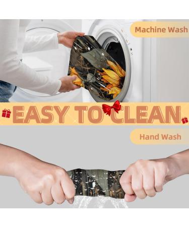 Rainy Day Sunflower Beard Bib Apron | Beard Hair Catcher for Men | Perfect Father's Day & Christmas Gift for Dad & Husband - Buy Online on GoSupps.com