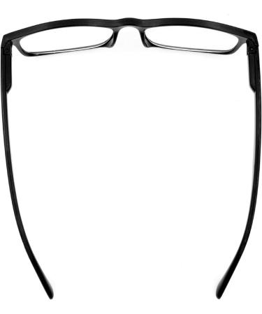 TBOC Reading Glasses +4.00 (Pack of 2) - Stylish Matt Black Reading Aid for Men Women & Seniors - Perfect for PC & Cell Phone Use - Buy Online on GoSupps.com