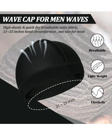Elastic Silky Wave Cap Set for Men - Perfect for 360, 540, 720 Waves - Ideal for Athletes and Hip-Hop Enthusiasts - Buy Online on GoSupps.com