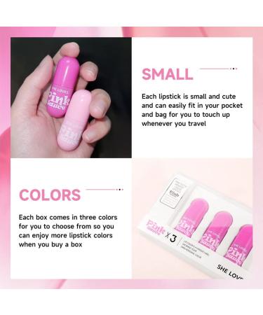 SWETIYOU Lip Stain Set B - Long-Lasting Waterproof Capsule Pills Tint for Women Makeup - Buy Online on GoSupps.com