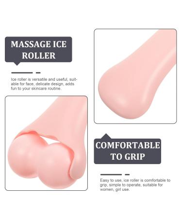 FRCOLOR Portable Ice Roller Massage Tool - Pink Ice Muscle Compress for Facial Beauty & Lifting - International Shipping - Buy Online on GoSupps.com