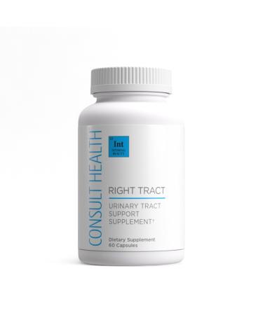 Consult Beaute Right Tract - PACran Natural Cranberry Fruit Supplement for UTI Avoidance and Relief Urinary Tract and Bladder Health - Clinically Studied Ingredients - D-Mannose Pills - 60 Count