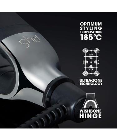 GHD Platinum+ Black Hair Glades - Smart Styling Less Breakage Glossy Finish Color Protection Ultra Zone Tech Optimal 185 C Temperature - Ship Worldwide - Buy Online on GoSupps.com