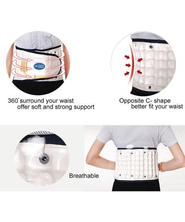 Premium Decompression Belts for Lumbar Support | Inflatable Back Traction Device for Back Pain Relief | Ideal for Degenerative Disc & Spinal Stenosis - Buy Online on GoSupps.com