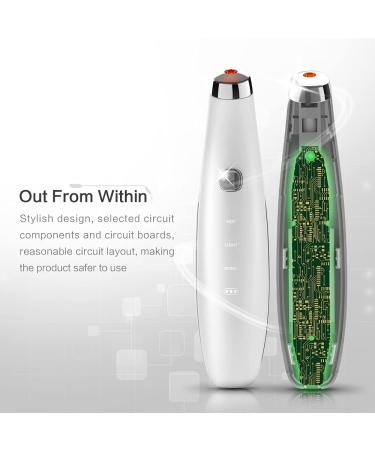 TOUCHBeauty Eye Massager Wand with 40 Eye Cream Booster - Heat, Vibration, Red Light Mode - Fine Lines Remover TB-1662 - Buy Online on GoSupps.com