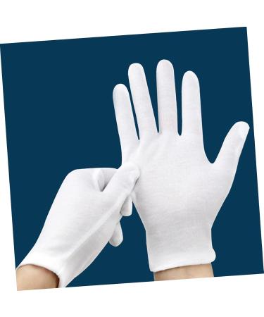 VINTORKY 15 Pairs Overnight Moisture Gloves Stretchable Gloves Lotion Gloves Overnight Healing Diving Jewelry Inspection Gloves Overnight Gloves Black White Cotton Women's Coin spa - Buy Online on GoSupps.com