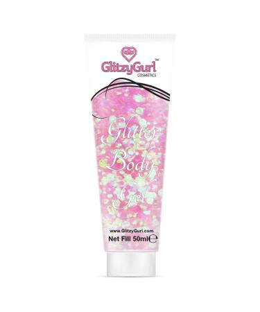 Holographic Glitter Face and Body Gel 50ml Cosmetic Glitter Body Glitter Hair Glitter Gel (CottonCandi) - Buy Online on GoSupps.com