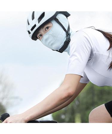 Sunscreen for the face full face ice silk sun protection sunscreen veil for outdoor use hiking camping - Buy Online on GoSupps.com