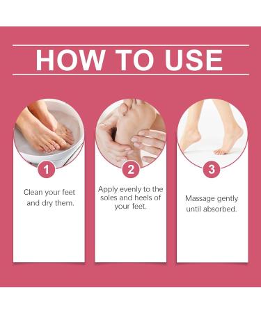 Feet Moisturizing CreamAntiCracked Foot Cream 50g Moisturizing balm against peeling heels for repair of cracks during moving or home use - Buy Online on GoSupps.com