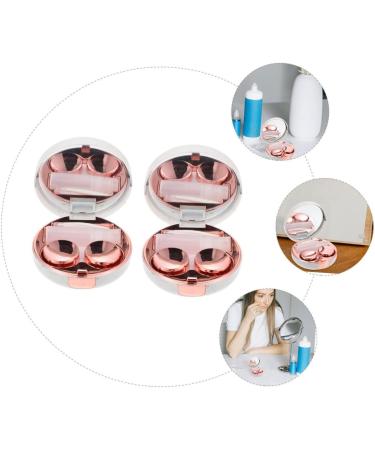 Homsfou Travel Contact Lens Container & Glasses Case - Durable Double Storage Box for Easy Carrying | Perfect for International Shipping - Buy Online on GoSupps.com